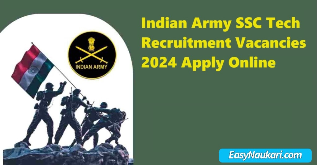 Indian Ssc Tech Recruitment 2024 New