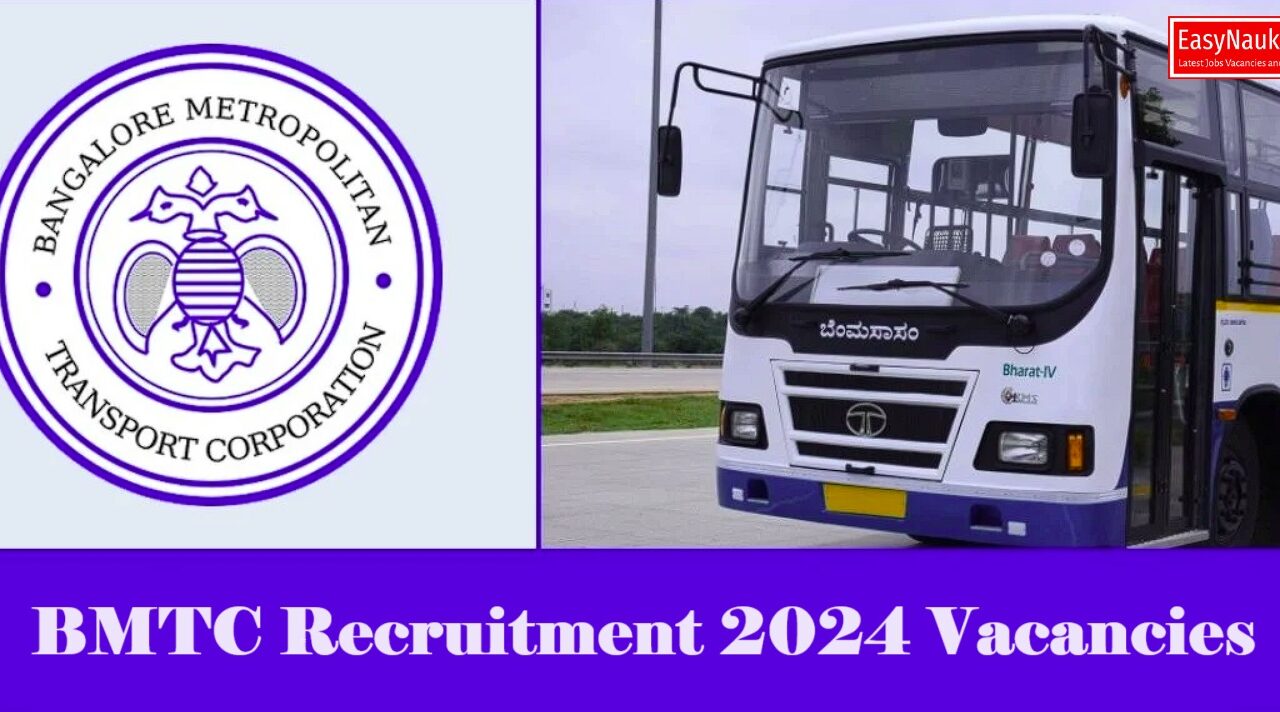 BMTC Recruitment 2024 Vacancies Apply Online