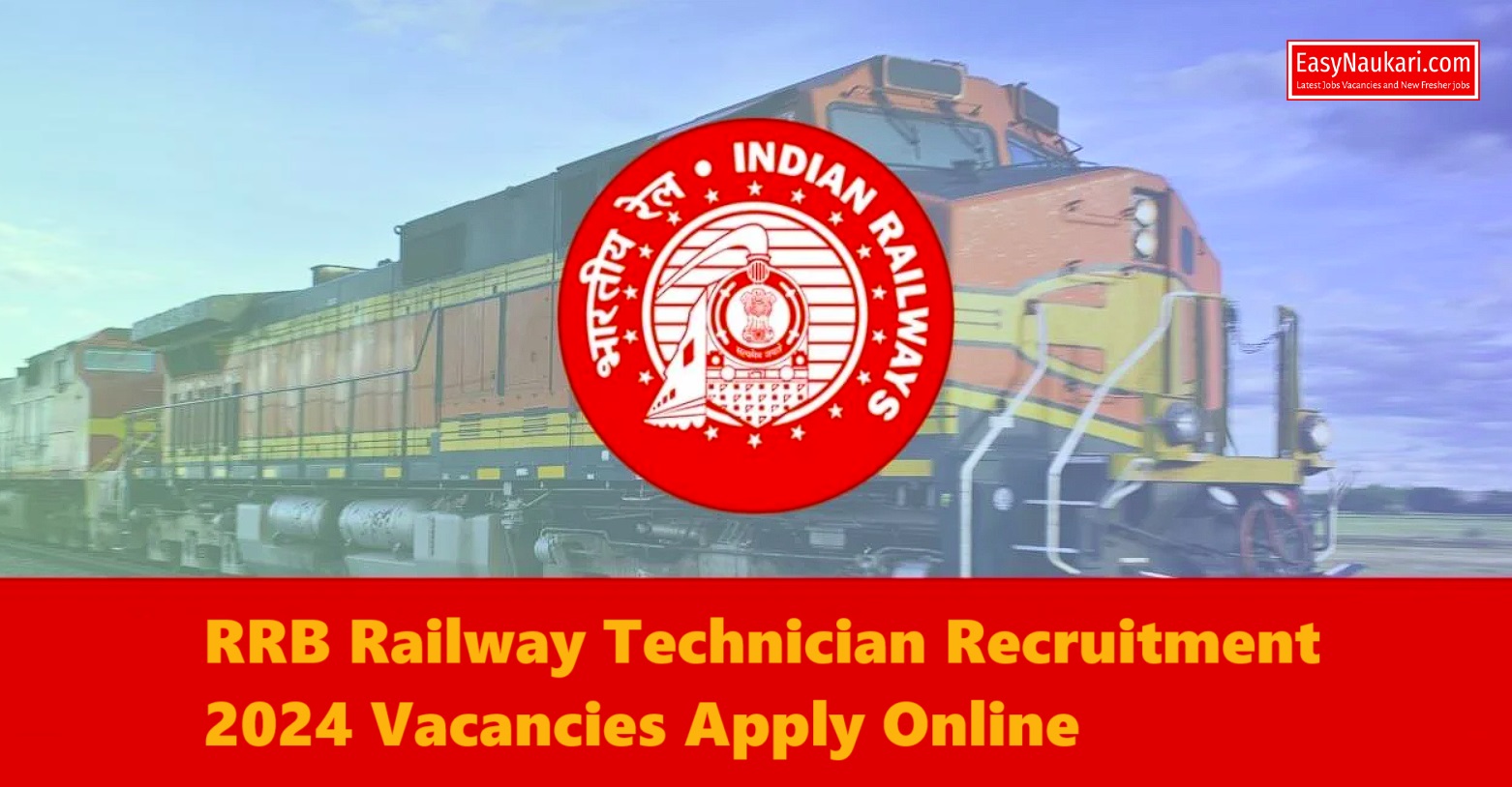 Rrb Railway Technician Recruitment 2024 Vacancies Apply Online
