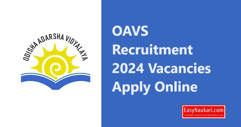OAVS Recruitment 2024 Vacancies Apply Online