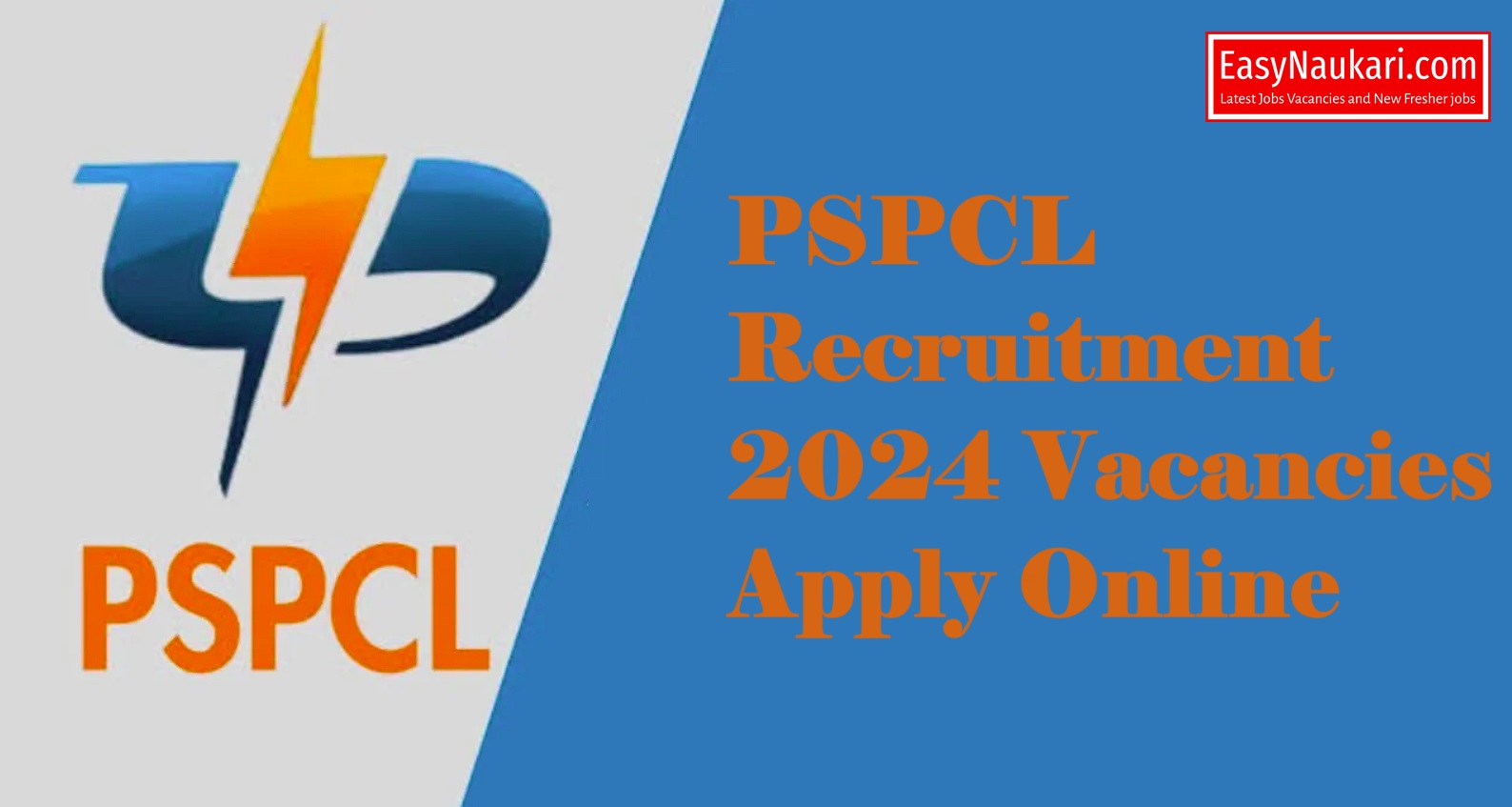 PSPCL Recruitment 2024 Vacancies Apply Online