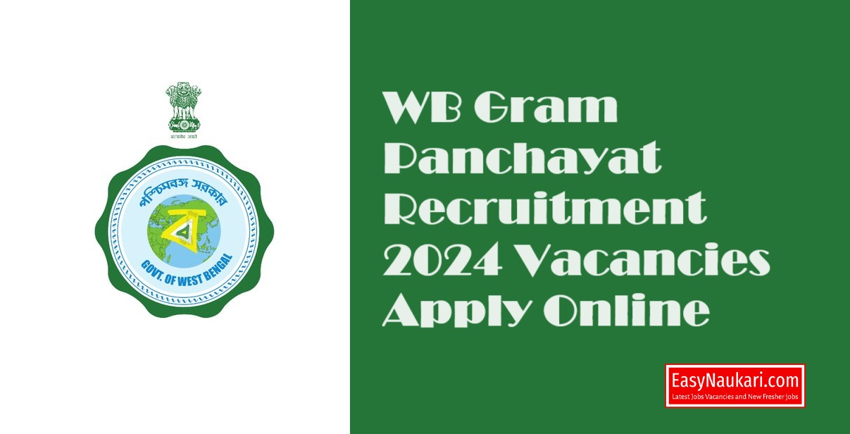 WB Gram Panchayat Recruitment 2024 Vacancies Apply Online